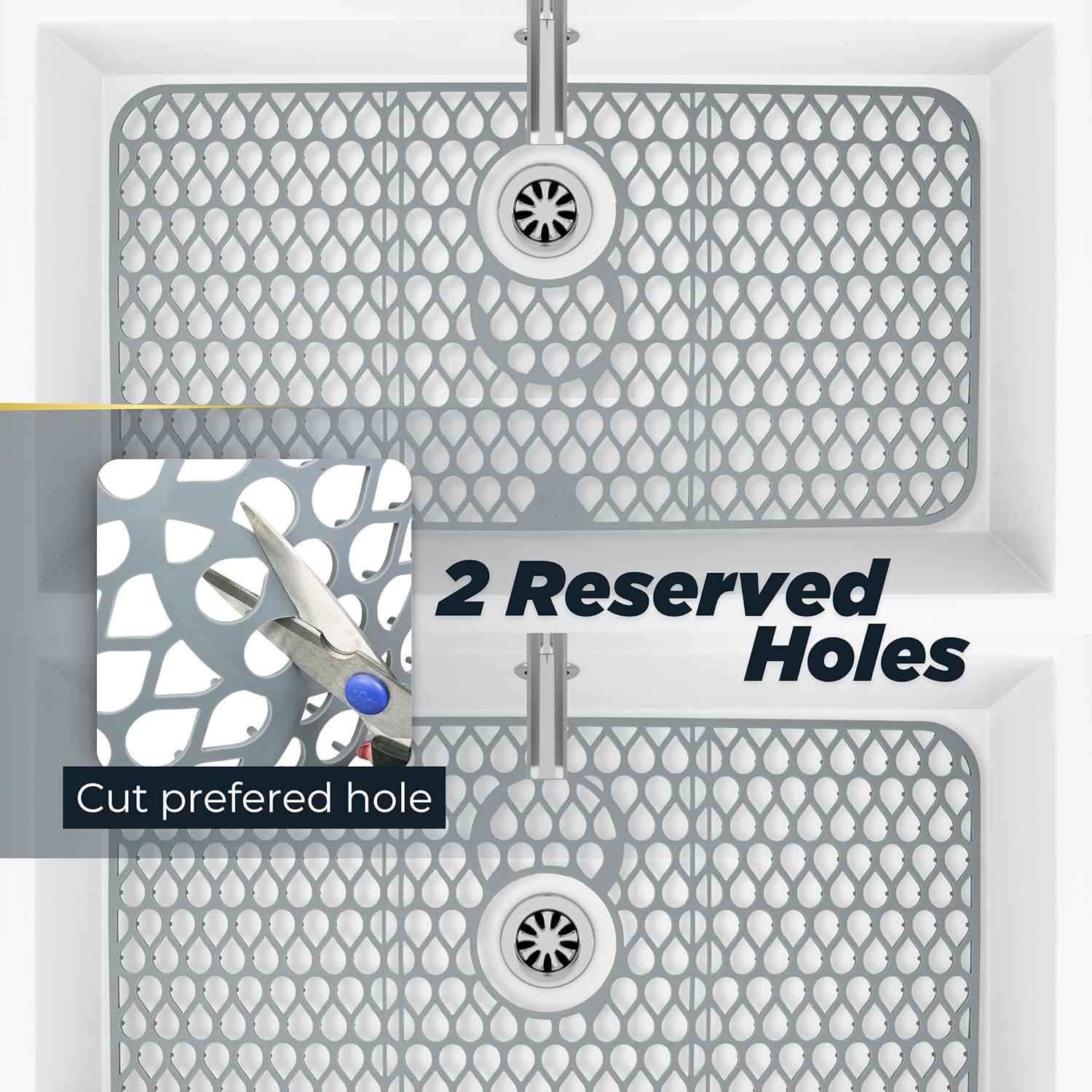 Silicone Sink Mat For Farmhouse Sink | $27.95